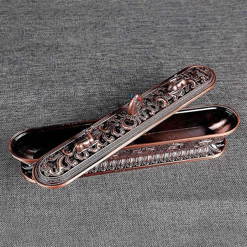Tibet Incense Burner Antique Handmade Incense Stick Holder Crafts 3