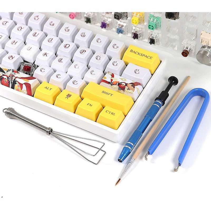 4pc Switch Puller Lube Keyboard Cleaner Clean Kits for Keyboard