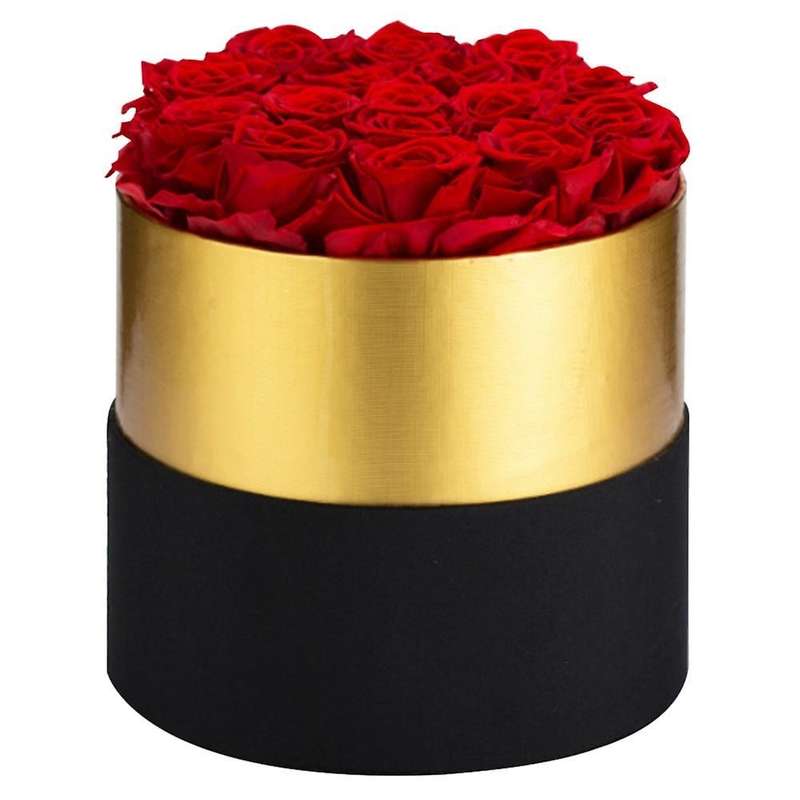 Preserved Rose Flower Eternal Rose In Box Set Wedding Mothers Day C