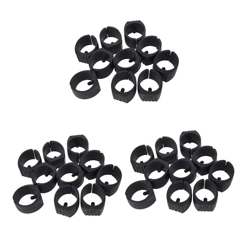 30 X Patins Pour Pieds De Chaise A Attaches Forme De U Embouts 25mm