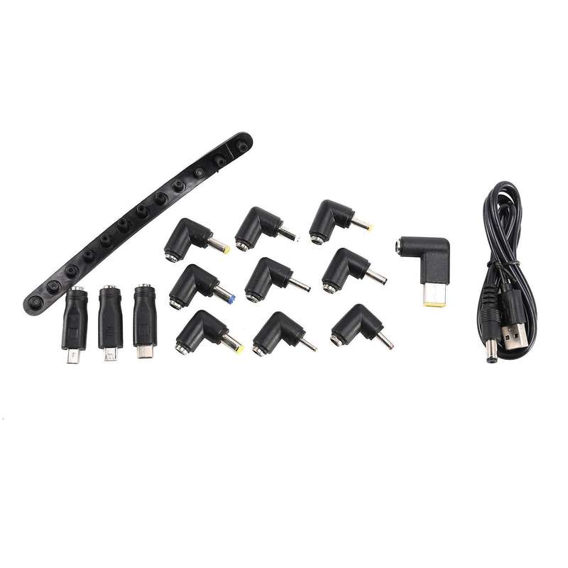 Dc Power Cord Usb to 5.5x2.1 Dc Interchangeable for Laptops & Routers