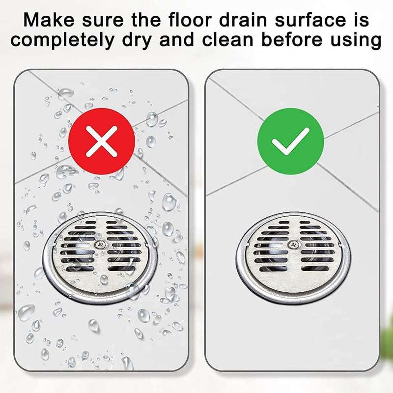 Disposable Shower Drain Hair Catcher for Showers & Bathtubs Stickers