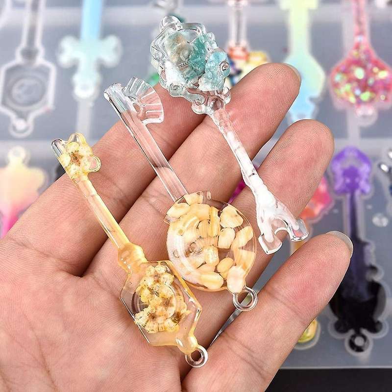 Keys Pendant Resin Casting Mold for Making