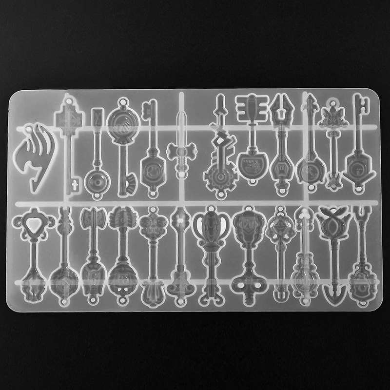 Keys Pendant Resin Casting Mold for Making