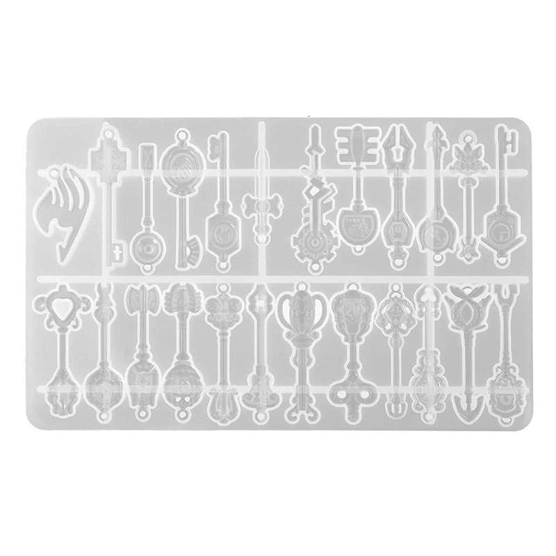 Keys Pendant Resin Casting Mold for Making
