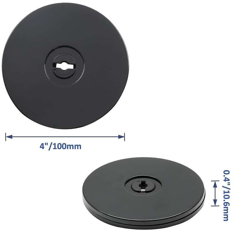 Acrylic Turntable Organizer Rotating Organizer Swivel Plate