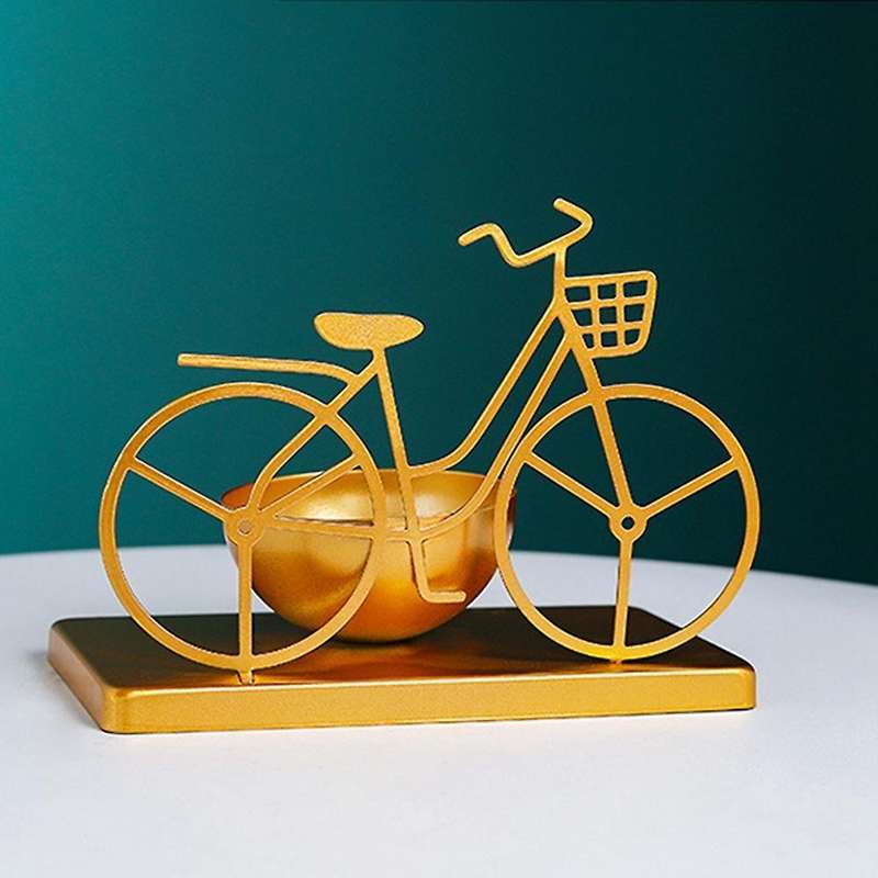 (1pcs) Wrought Iron Bicycle Model Decoration, Home Decoration, B
