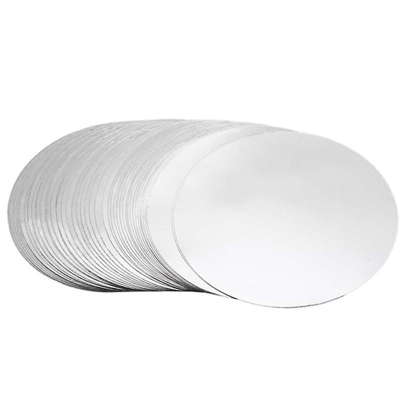 100pcs 3inch Silver Wine Pourer Disk Drip-proof Wine Pouring Disk
