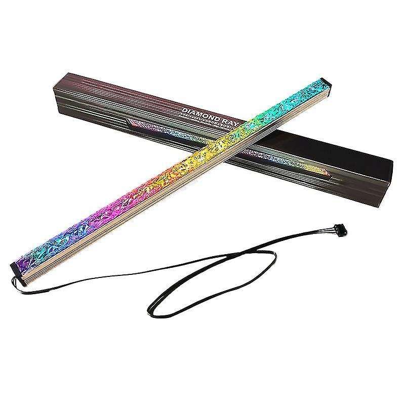 Coolmoon Computer 5v/4pin Aluminum Rgb Color Light Strip Color Lamp