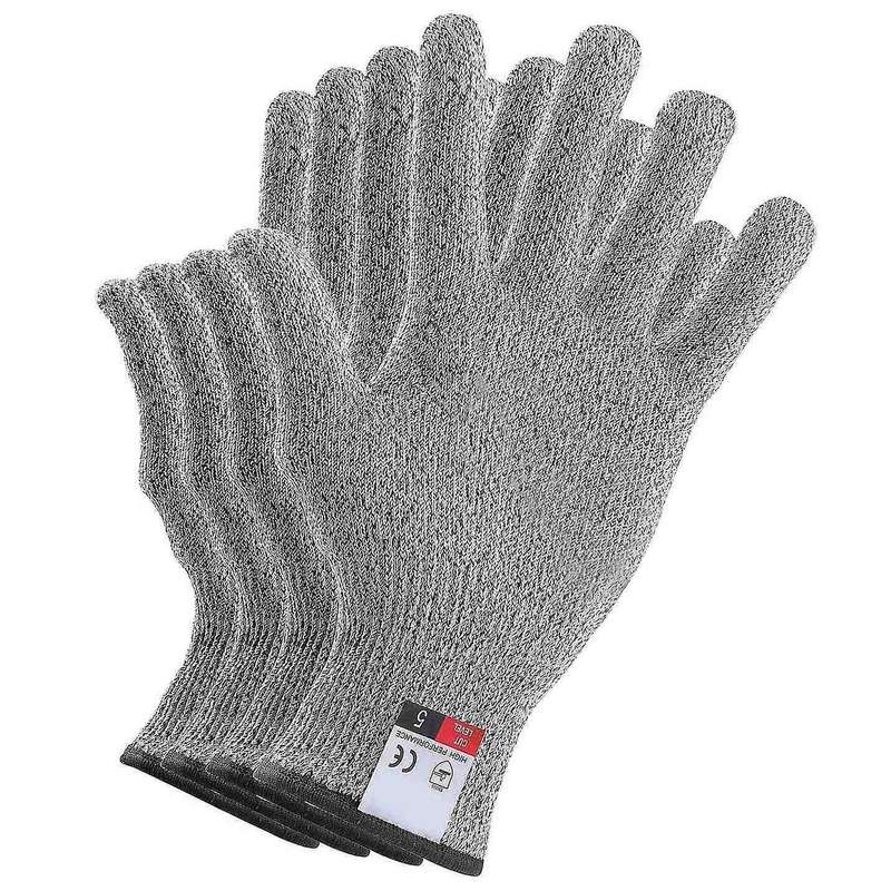 2 Pairs Cut Resistant Gloves Food Grade Level 5 ,for Oyster (large)