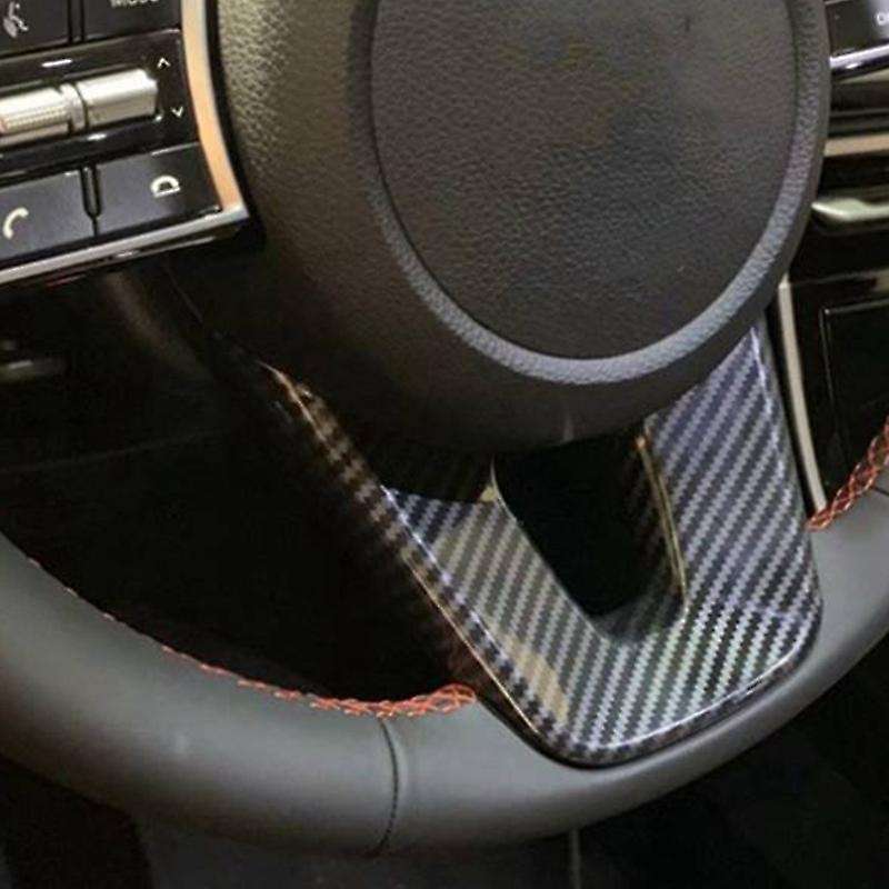 Steering Wheel Cover Trim Sticker Decoration for Kia Seltos 2019 2020