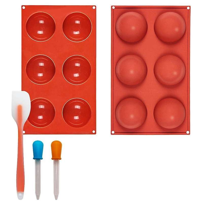Silicone Baking Mold, Large Semi Sphere High Heat Silicone Large