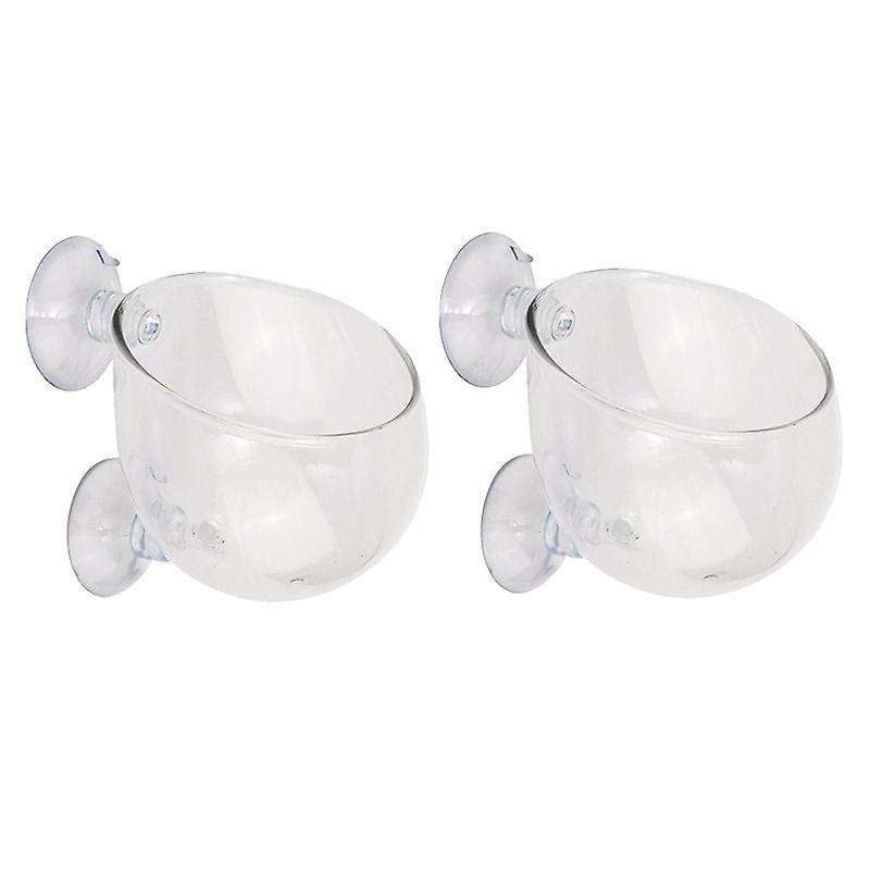 Aquatic Planter Red Shrimp Live Plants Fish Tank Glass Holder