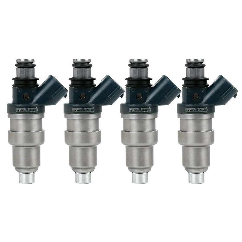 4pcs Fuel Injector for Toyota 89-91 Corolla Ae91 Corona Carina At170