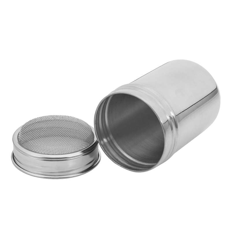2x Stainless Steel Chocolate Icing Sugar Salt Flour Coffee Sifter