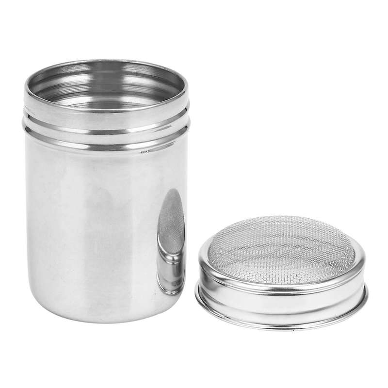 2x Stainless Steel Chocolate Icing Sugar Salt Flour Coffee Sifter