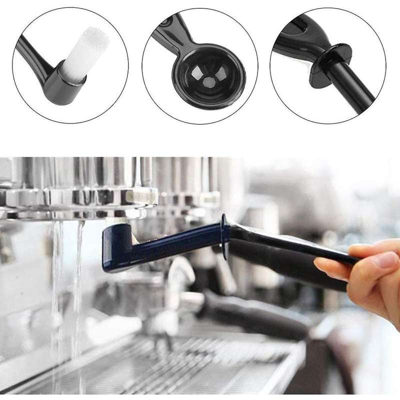 6 Pcs Coffee Machine Cleaning Set Coffee Grinder Brush Coffee