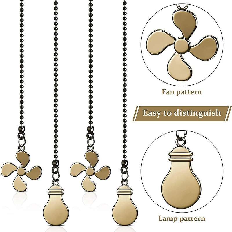 Fan Extension Chain 12 Inch Ceiling Fan Chain Extender Ornament B