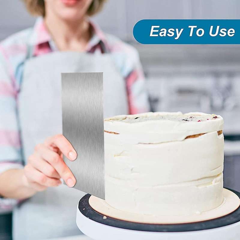 10 Inch Cake Scraper Large Edge Stripe Edge Smoother Decor Comb