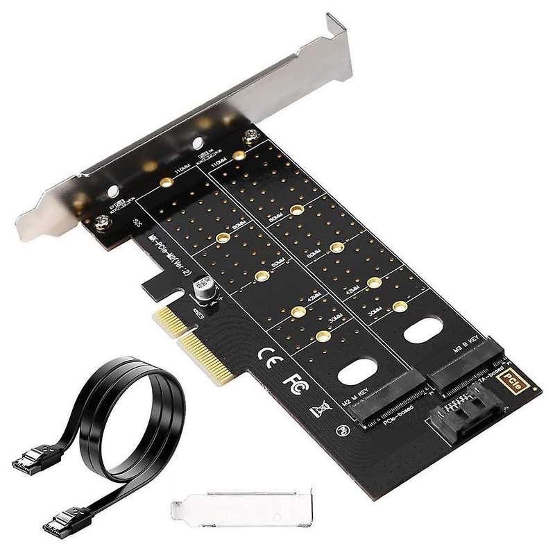 M.2 Pcie Adapter Card Support Nvme / Sata 22110/2280/2260/2240/2230