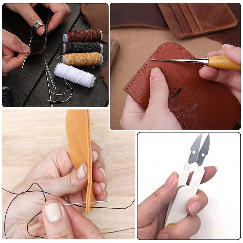 Basic Leather Sewing Kit for Handmade Leather Goods Leather Art Diy