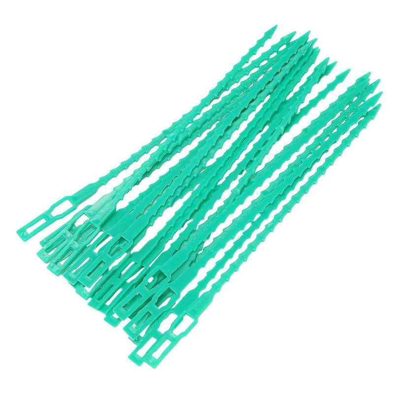 60pcs Garden Plants Support Clips & Twist Ties, for Plant Stems