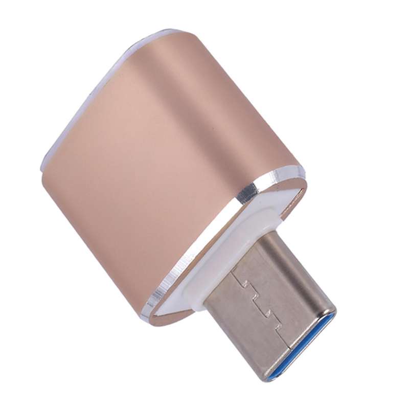 3.0 Adapter Usb Adapter for Galaxy S9/s8/not 8 Type C Devicesgold