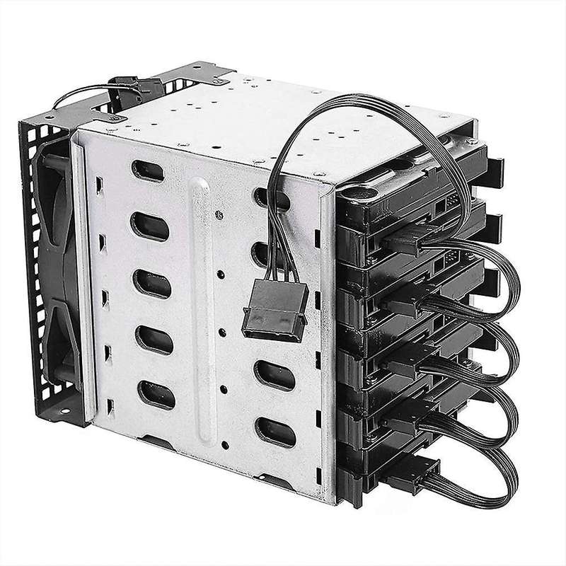 4pin Ide 1 to 5 Sata 15pin Hard Drive Power Supply Splitter Cable