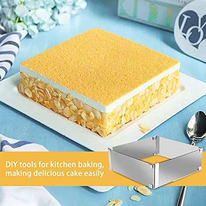 Baking Tray,4piece Set,stainless Steel Baking Accessories,quadratisch
