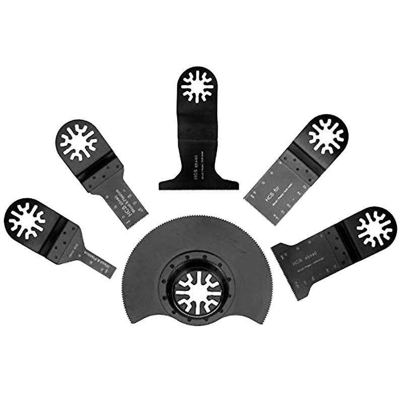 6pcs Oscillating Multi Tool Saw Blades for Wood Cutting Renovator