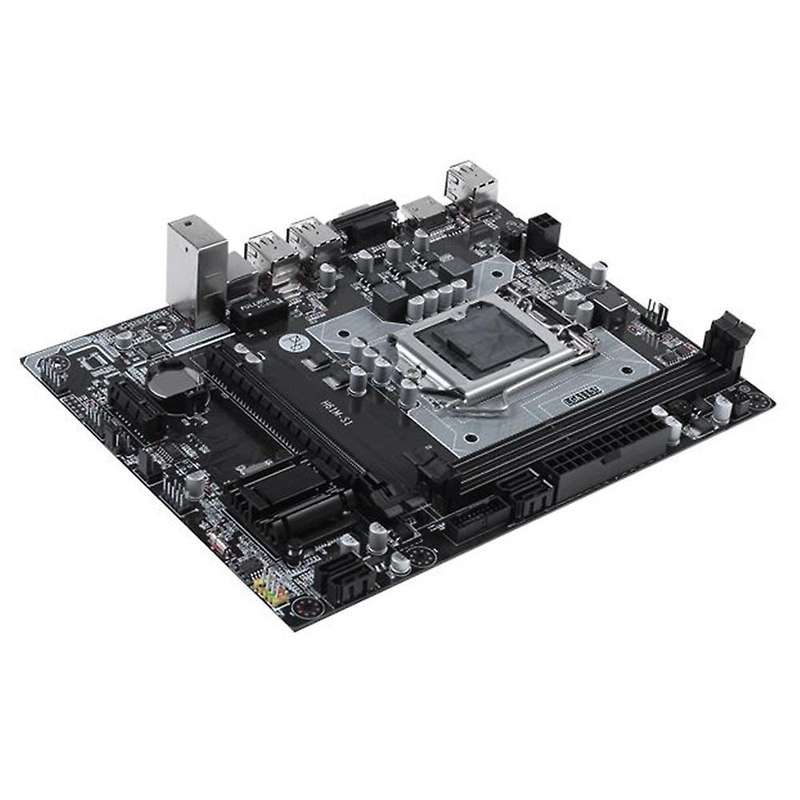 H61-m Desktop Motherboard Lga1155 Cpu Support M.2 Nvme Ssd 2xddr3
