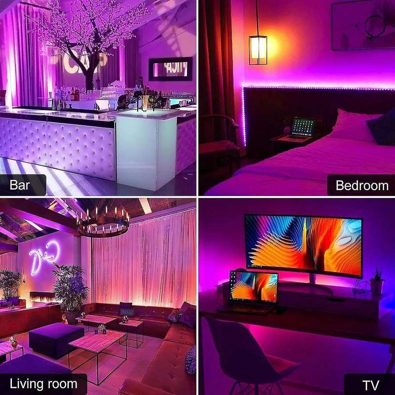 Rgb Led Strip Lights Smd2835 Usb Tv Backlight Holiday Decor Lamps