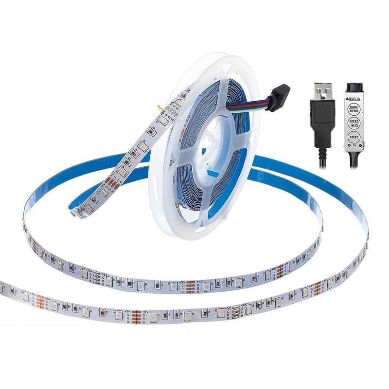 Rgb Led Strip Lights Smd2835 Usb Tv Backlight Holiday Decor Lamps