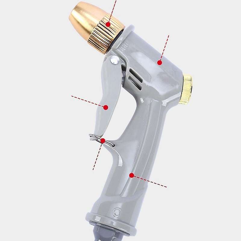 Adjustable Metal Nozzle Washing Car Washer Watering Hose Nozzle