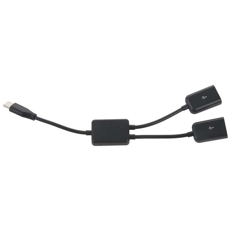 2x Type C Otg Usb 3.1 2.0 Female Charge 2 Port Hub Cable Y Splitter
