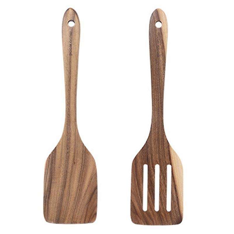 Musowood Teak Solid Wood Special Cooking Spatula for Kitchen Spatula