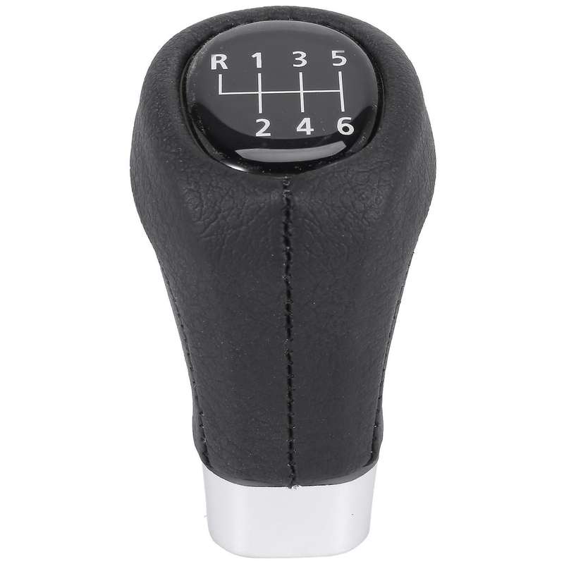 6 Speed Gear Shift Knob For-e81 E82 E87 E87 Lci E90 E91 E92 E92 Black