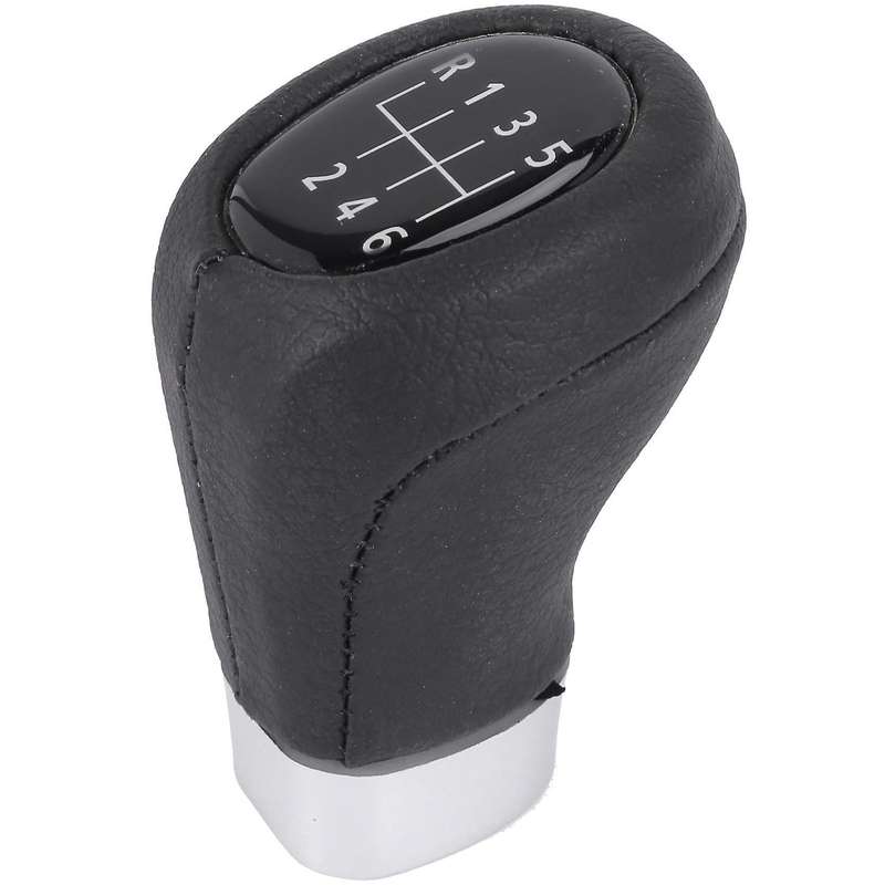 6 Speed Gear Shift Knob For-e81 E82 E87 E87 Lci E90 E91 E92 E92 Black