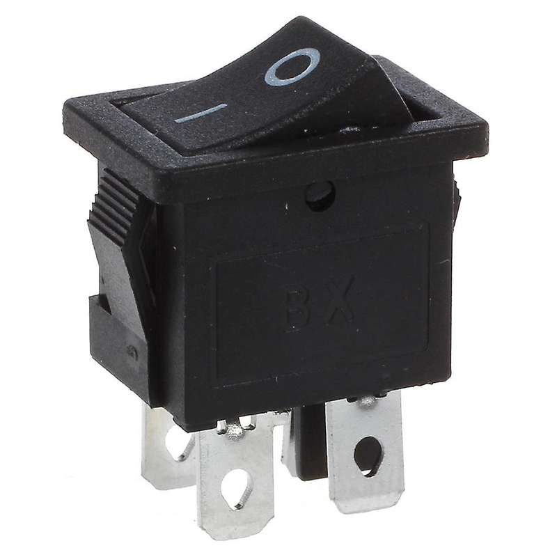 10 Pcs X 4 Pin On-off 2 Position Dpst Boat Rocker Switches 10a/125v 6a/250v Ac