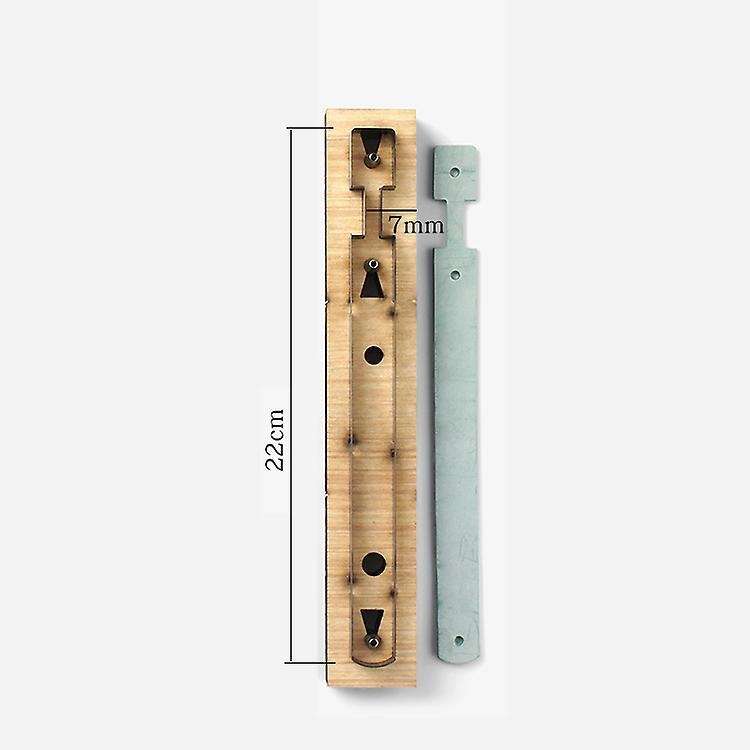 Creative Keychain Wooden Punching Die Handcraft Pendant Mould(c)