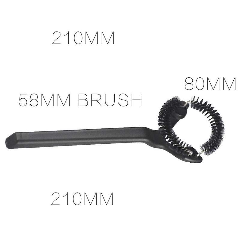 51mm Espresso Machine Brush Extension Cleaning Handle Brush