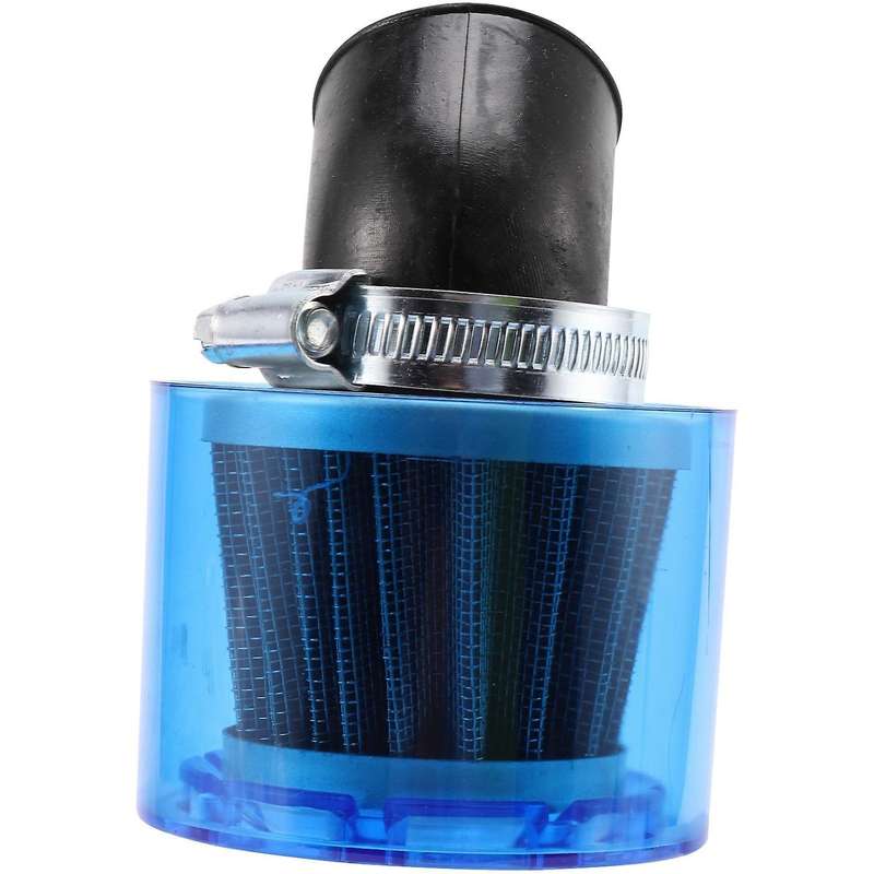 35mm Air Filter Cleaner 45 Degree Bend Splash Proof Plastic Cover
