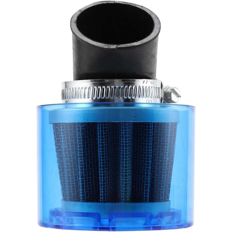 35mm Air Filter Cleaner 45 Degree Bend Splash Proof Plastic Cover