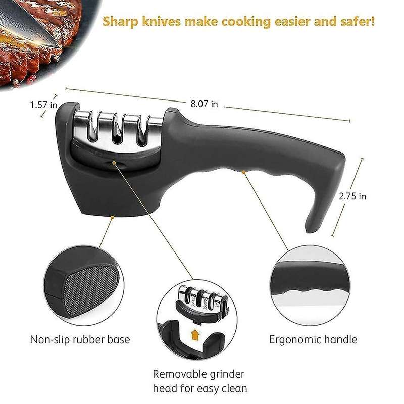 Knife Sharpener,cutter Sharpener Tungsten Kitchen Electric and Manual
