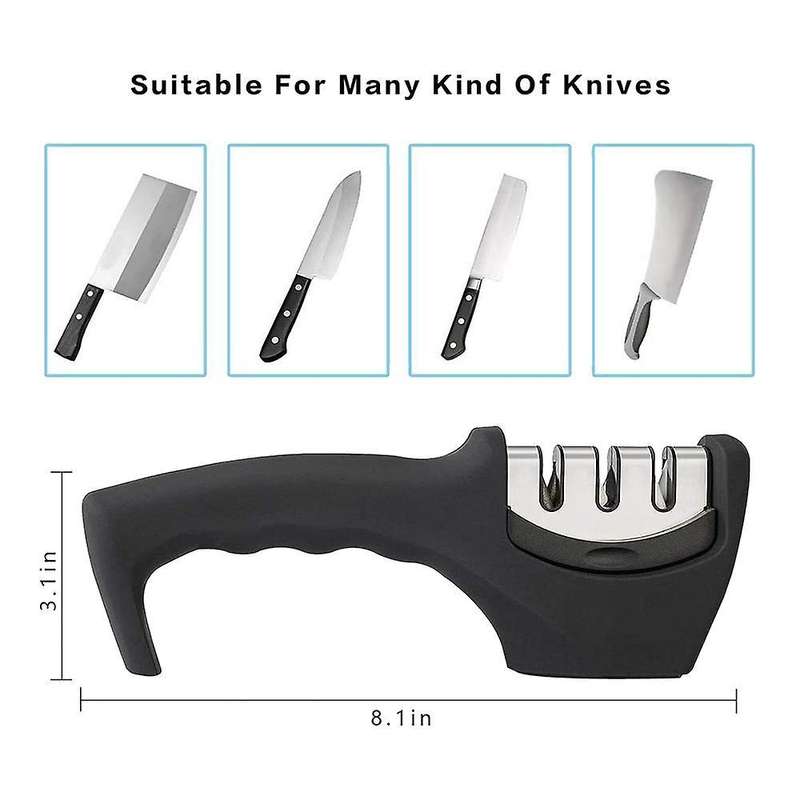Knife Sharpener,cutter Sharpener Tungsten Kitchen Electric and Manual