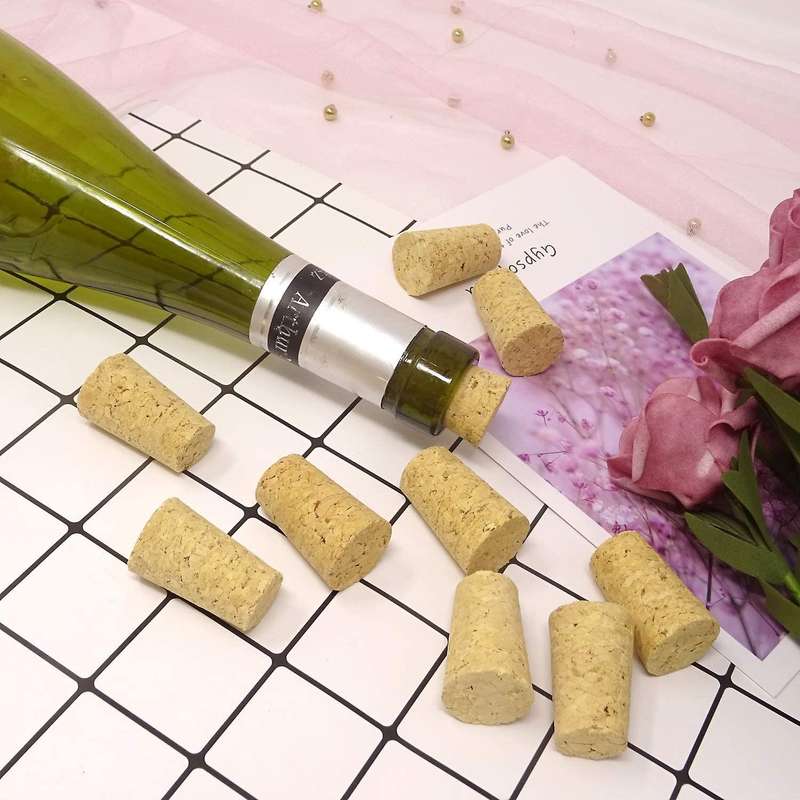 Wood Corks,tapered Cork for Wine Making Craft,for Wine Bottle 30pcs