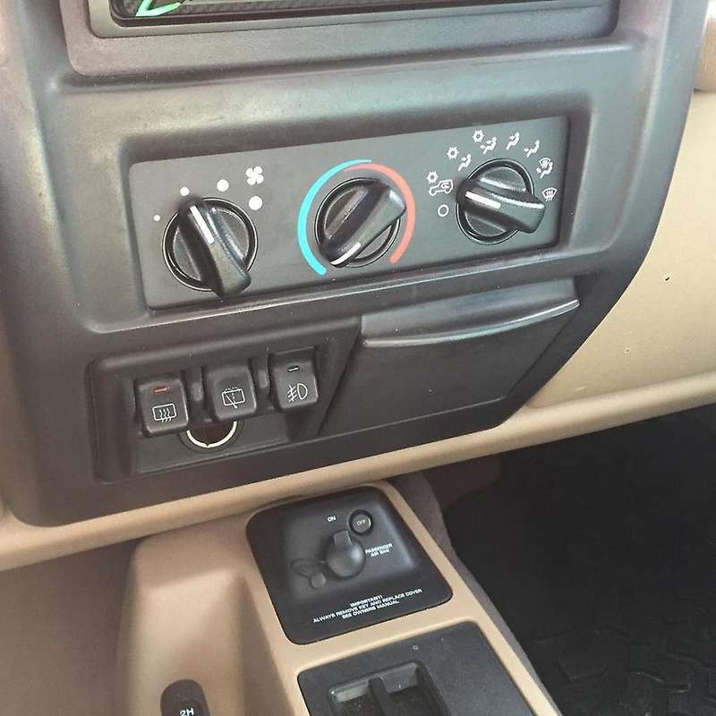 Car A/c Heater Control with Blower Motor Switch for Jeep Wrangler