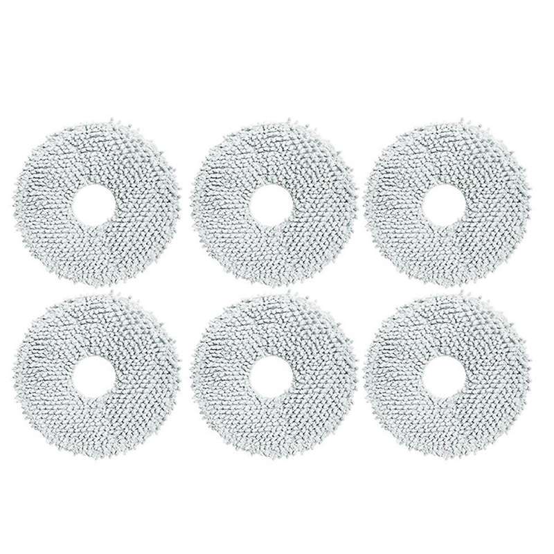 6pcs Microfiber Mop Cloths Replacement Accessories for Xiaomi B101cn
