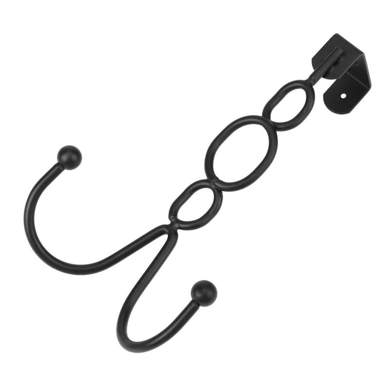 2 Pack Heavy Duty Over Door Double Hooks for Hanging Towels,clothes