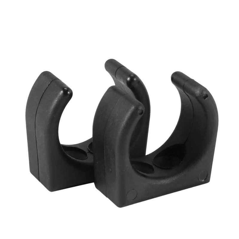 4 Pcs Nylon Ladder Clip Boat Hook Clip for Yacht Boat,black